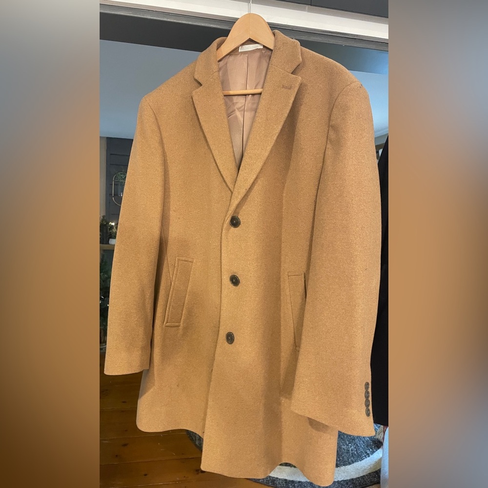 Calvin Klein wool trench coat